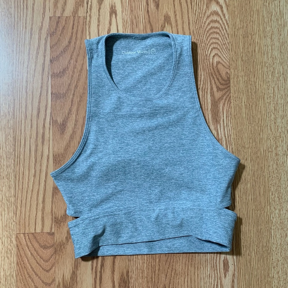 Outdoor Voices Slashback Crop Top